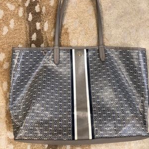 Gemini Tory Burch Coated canvas tote